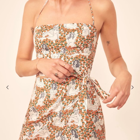 reformation coconut dress